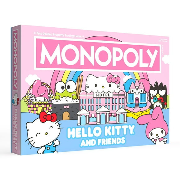 Juego de Mesa USAOPOLY Monopoly Hello Kitty & Friends
