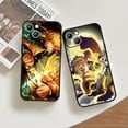 thumbnail image 5 of Demon Slayer Agatsuma Zenitsu funda de teléfono para Apple iPhone 16, 15, 14, 13, 12 mini, 11, XS, X, 8, 7 Pro Max Plus, cubierta negra de silicona suave, 5 of 5