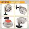 thumbnail image 5 of New Recoil Starter 4149 190 4001 Replaces for Stihl FS94R FS94C FS94RC FS94 KM94 KM94R HL91K HL94 HL94K HL91 String Trimmer Starter Pull Starter Rewind Starter$$Tools, 5 of 7