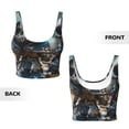 thumbnail image 5 of Lsque Cute Skeletons Figurines Printed Women'S Sports Bra, Compression, Moisture Wicking, High-Impact Sports Bra For Women,Supportive sports bra-Small, 5 of 9
