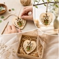 thumbnail image 4 of Sea Glass DIY Kit Ornament, DIY Sea Glass Craft Kit, Animal Hanging Art Kit Heart Shape Wooden Decoration Set for Adults Kids Home Wall Decor Gift, 4 of 5