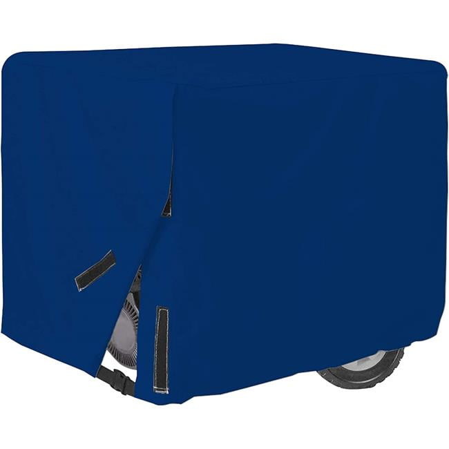 Covers & All GenBlue03 18 oz Waterproof Outdoor Generator Cover Blue