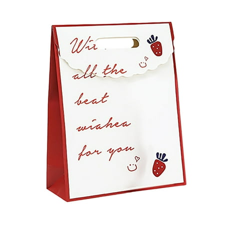 

YruYptpaln Large Bags for Storage Bed Clothes Bag Valentine s Day Tote Bag Paper Bag Birthday Companion Hand Bag