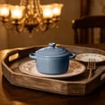thumbnail image 4 of Ohmyroo Mini Ceramic Casserole Dish With Lid For Individual Portions, 4 of 7