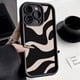 thumbnail image 2 of Fashion Zebra Stripes Lattice Pattern Silicone Case For iPhone 15 14 13 12 11 Pro Max XS X XR 7 8 Plus SE 2020 Shockproof Cover, 2 of 5