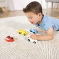 thumbnail image 3 of Melissa & Doug 4 Wooden Town Vehicles For Boys and For Girls 3+ - FSC Certified, 3 of 10