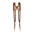 thumbnail image 4 of Dual Camera Harness Strap for Two-Cameras - Dual Shoulder Full Grain Leather Harness,Multi Double Camera Gear for Strap,Double Camera Harness for Photographers, 4 of 5