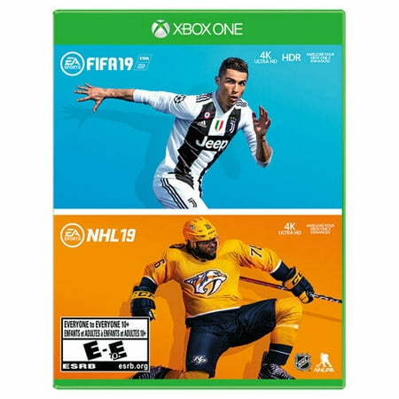 Fifa 19/Nhl 19 Bundle - Microsoft Xbox One [Xbone Combo Pack 2019] New