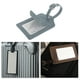 thumbnail image 5 of Etiquetas de equipaje de avión de 1 pieza Unique Bargains para viajar en gris marino de poliuretano, 5 of 5