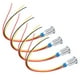thumbnail image 5 of Luz indicadora redonda precableada Nikou 4 juegos LED, 5 of 9