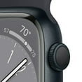 thumbnail image 2 of Restored Apple Watch Series 8 [GPS, 45mm] Midnight Aluminum Case with Midnight Sport Band (Refurbished), 2 of 5