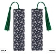 thumbnail image 2 of Kdxio Retro Flower Print Metal Tassel Bookmarks,Perfect Gift for Art Lovers and Bookworms Metal Bookmarks for Women, 2 of 8