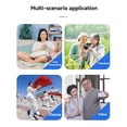 thumbnail image 4 of Auto Face Tracking Desktop AI Gimbal for Smartphone & Action Camera 360 Rotation Follow Focus Vlog with Light, 4 of 5