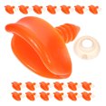 thumbnail image 4 of 20 piezas de boca de pato de plástico con junta para accesorios de animales de relleno de bricolaje pico de pato para muñecas y proyectos de marionetas, 4 of 8