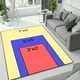 thumbnail image 3 of Alfombra de fútbol antideslizante para dormitorio, 150 x 210 cm, de Carpet Osimiccp, 3 of 6