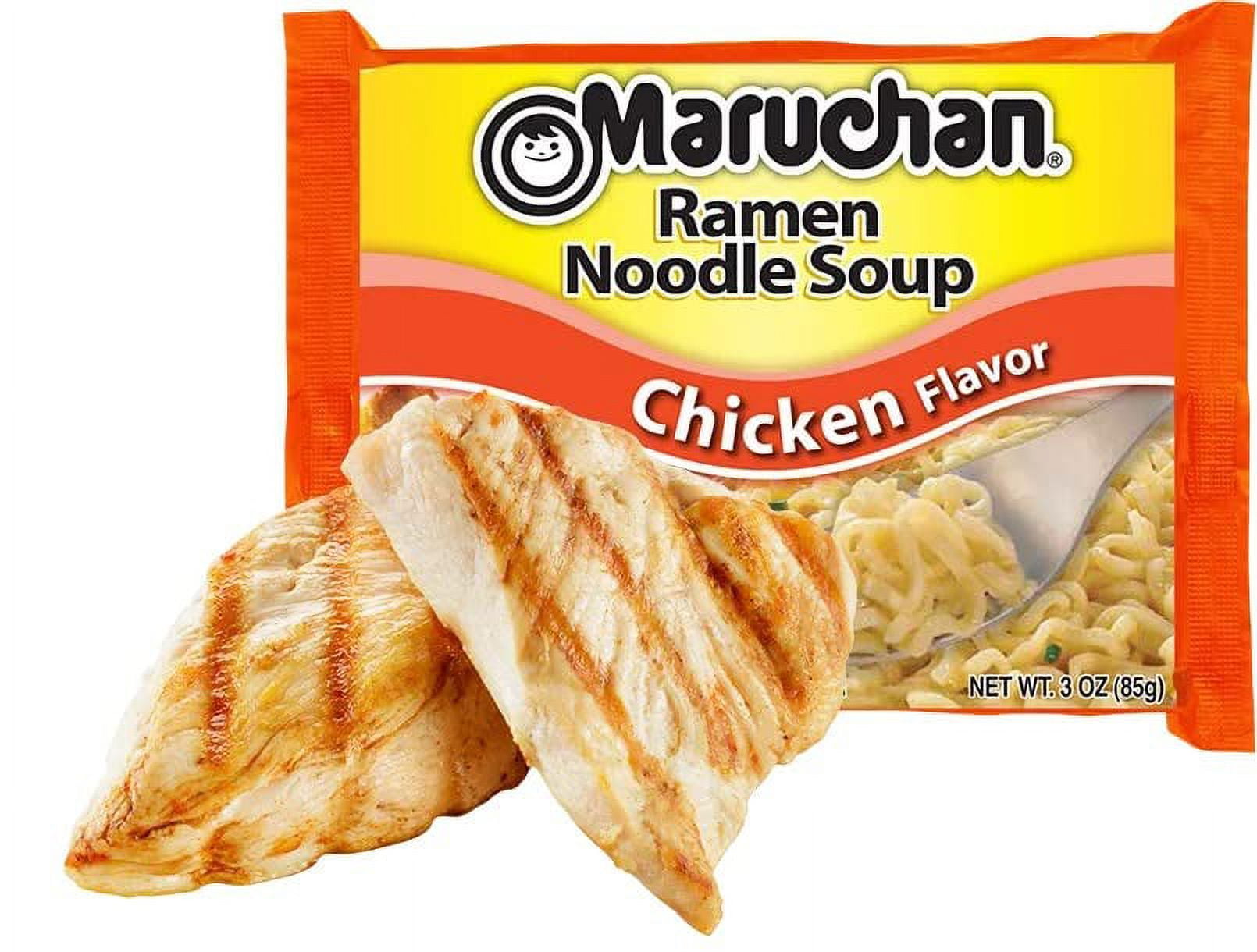 Maruchan Ramen Chicken Flavor Noddle Soup 12 Pack (1) - SET OF 2