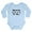 Sky Blue, variant on CafePress - Protected By A Pit Bull Body Suit - Long Sleeve Cotton Baby Bodysuit
