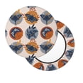 thumbnail image 3 of Round Bar Stool Seat Covers, Vintage Botanical Butterfly Art Elastic Round Chair Cover Stool Seat Slipcover Bar Stool Cushions Round Pad for 12-14 inch, 3 of 7