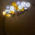 thumbnail image 3 of illooms Gold, Silver, White LED Light Up Balloons, 3 of 9