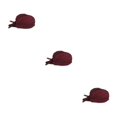 thumbnail image 3 of Minnieouse Mujer Hombre Gorros Cocineros Profesionales Cocinero Trabajo Catering Gorros Cocina Vino Tinto Type1 NO1 Minnieouse CBP234554, 3 of 6