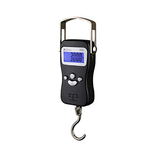 H Series Digital Multifunction Electronic Hanging Scale, Black, 110lbs. x 0.1lb., H-110