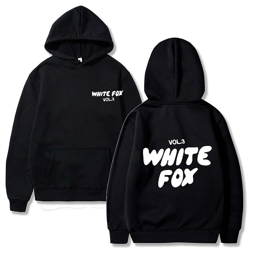 2024 White Fox Men Women letter print loose fitting hoodie Top - Main Image
