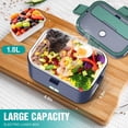 thumbnail image 4 of Portable Electric Heating Lunch Box 12V 24V Bento Travel Food Heater Car Plug UK, 4 of 5