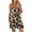 Brown jumpsuits women dressy, variant on Summer Saving Wycnly Jumpsuits for Women Dressy Loose Wide Leg Spaghtti Strap Baggy Short Jumpsuits with Pocket Summer Crewneck Sleeveless Leopard Print Mini Trendy Rompers Navy l