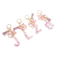 thumbnail image 4 of A-Z Dreamy Sequin Letters Keychain For Women Tassel Butterfly Pendant Initial Keyring Purse Suspension Bags Charms Car Key Chain, 4 of 11