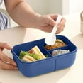 thumbnail image 6 of Beautynvta Bento Box for Adults, Plastic Leakproof Lunch Box, 3 Compartment Food Storage Container with Sealing Lid for Dining Out, Work, Picnic, Microwave & Dishwasher Safe, 6 of 6