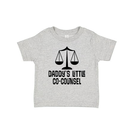 

Inktastic Daddy Little Co Counsel Lawyer Gift Baby Boy or Baby Girl T-Shirt