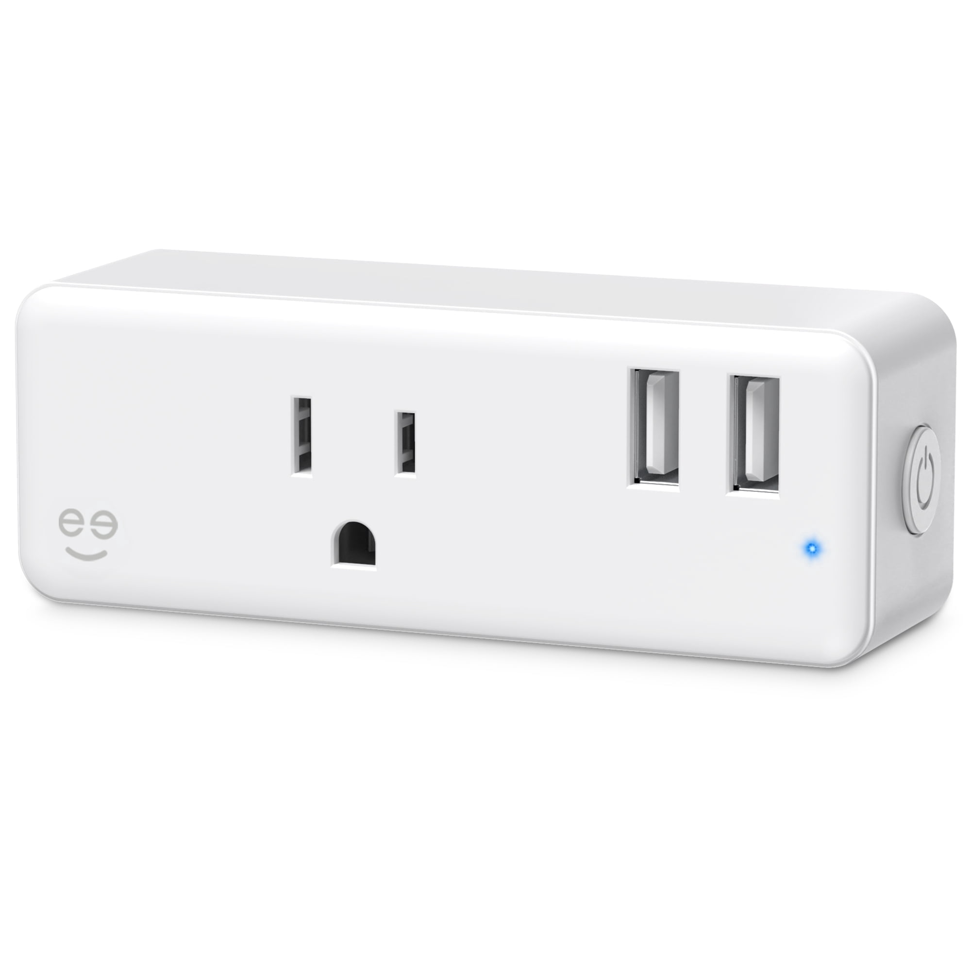 Geeni Multi Port Smart WiFi Plug, 2 USB Ports, Energy Saving, Power Monitoring, App Control