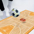thumbnail image 5 of Football Footstep Training Non Slip Mat Home Mud Sports Footstep Carpet Indoor Soundproofing Fitness Mat, 5 of 5