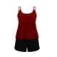 thumbnail image 1 of Trajes de baño para mujer Traje de baño para mujer Camiseta sin mangas lisa Traje de baño de dos piezas con pantalones cortos Trajes de baño para mujer Trajes de baño para mujer Trajes de baño de moda, 1 of 2
