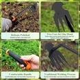 thumbnail image 4 of Boreal Craft Weeding Artifact Uprooting Weeding Tool Steel Puller 4 Teeth Purpose Weeder Multifunctional Hand Weeder Tool For Easy Removal In Garden Yard And Mechanics Car Set, 4 of 7