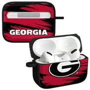 Georgia Bulldogs Paint Stripe HDX Case Cover Compatible with Apple AirPods Pro 1 & 2 by Affinity Bands