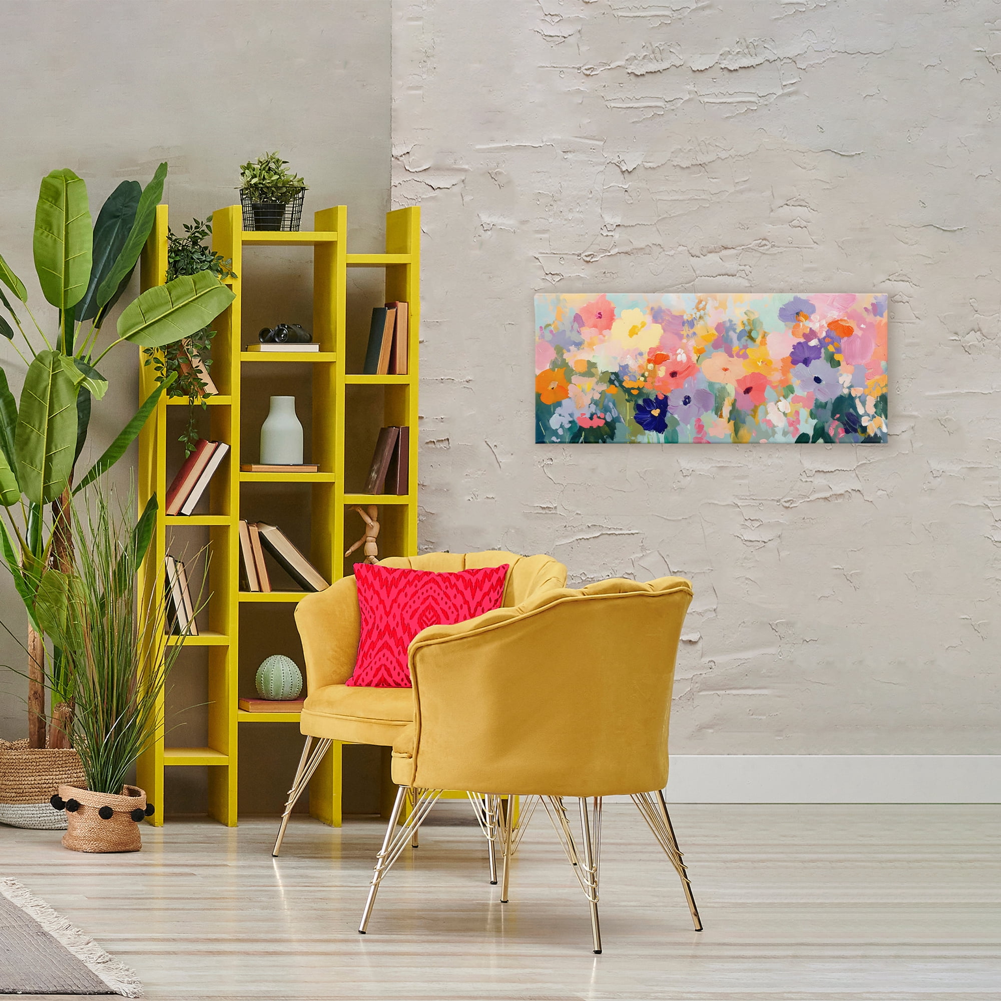 Stupell Industries Colorful Garden Variations Canvas Wall Art, design by Creative Studio
