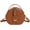 Brown, variant on Hobo Bags for Women Round Tote Bag Leather Crossbody Bag Casual Chic Top Handle Purse