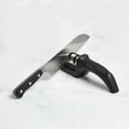 thumbnail image 3 of CatCora Dual-Action Knife Sharpener, Professional Sharpening and Touching Up For Straight-Blade Knives, Ergonomic Handle, Non-Slip Base, 3 of 5
