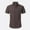 Dark Gray, variant on KIHOUT Mens Buttons Turndown Short Sleeve Solid Shirts Casual Vacation Daily Summer Blouses With Pocket