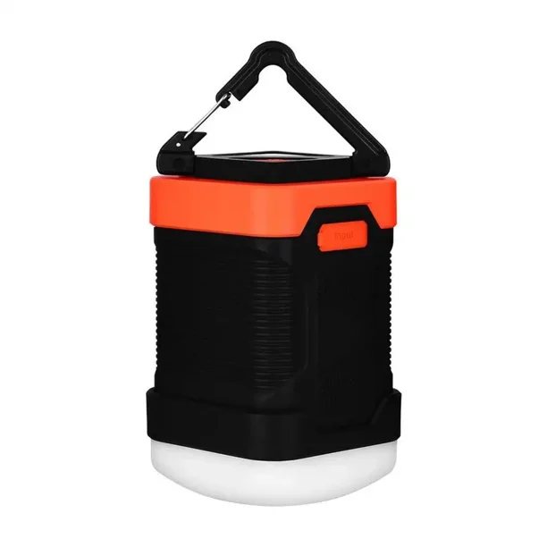 Linterna LED inteligente multicolor, linterna recargable de 200 lúmenes, luz nocturna interior y exterior y linterna de camping, luz de 360 grados (USB incluido)