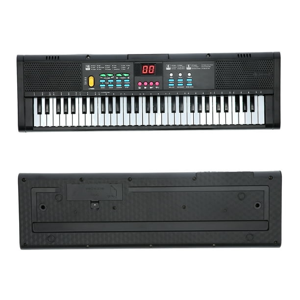 Piano de teclado instrumento de piano digital 61 teclas Instrumento de piano de teclado Piano multifuncional para estudio para niños ANGGREK Otros