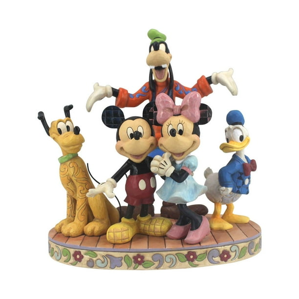 Jim Shore Disney Fab Five 4056752 Mickey, Minnie, Donald Goofy - Walmart.com - Walmart.com