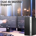 thumbnail image 4 of Restored HP ProDesk G3 Desktop Tower, Intel Core i7-6700, 16GB DDR4 Ram, 256GB SSD + 1TB HDD, WiFi, Bluetooth, Wireless Keyboard & Mouse, Windows 11 Pro (Refurbished), 4 of 6