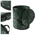 thumbnail image 4 of 29.5-Gallon Pop up Outdoor Garbage Can Set - Set of 2 Collapsible Trash Cans for Parties, Yard Waste, or Laundry - Camping Accessories, 4 of 6