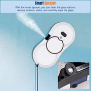 Smart Window Cleaning Robot, AI Path Planning, Frameless Edge Detection, Single-sided water spray 5600PA Suction Power