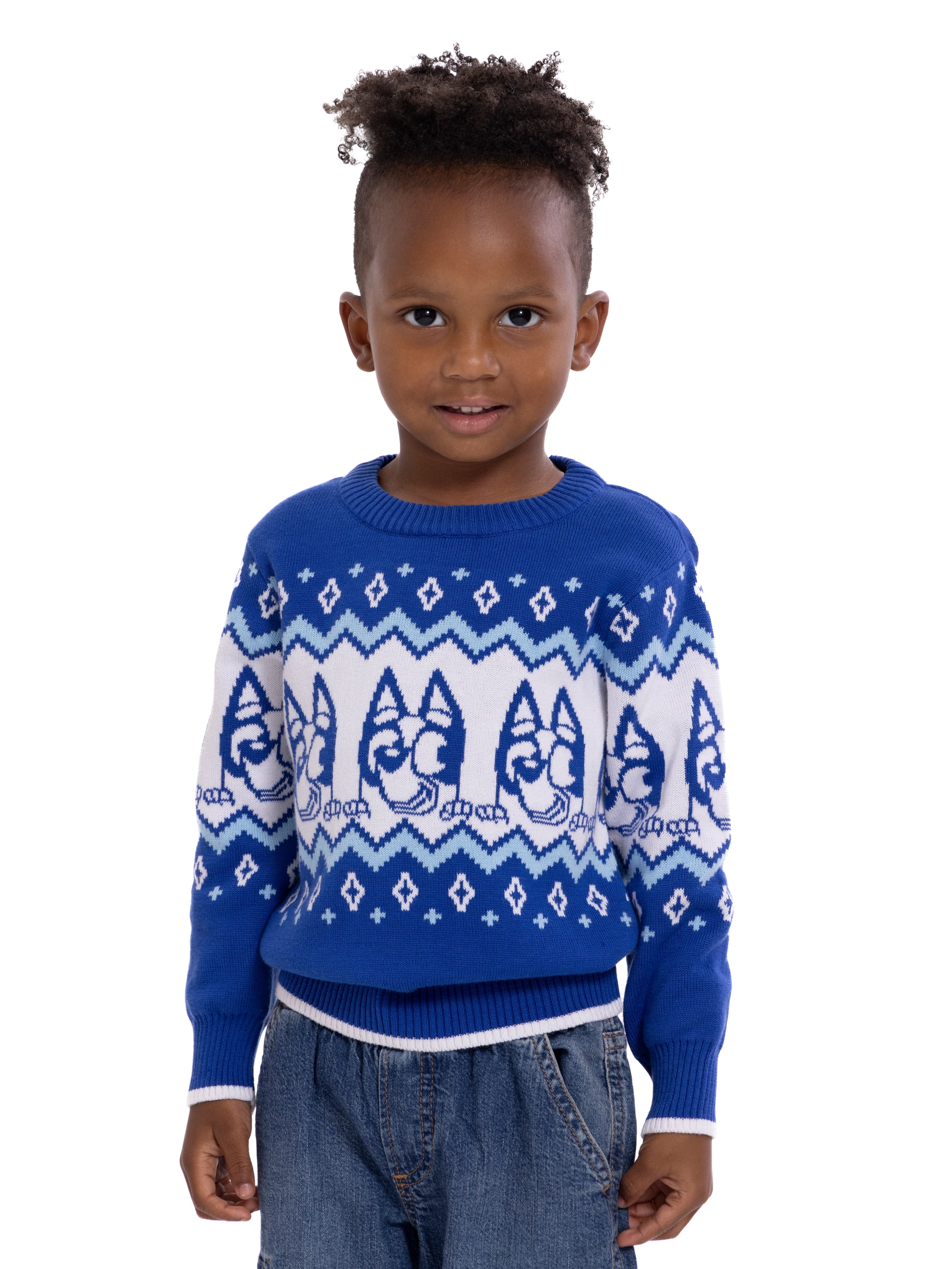 Bluey Toddler Boys Graphic Sweater, Sizes 12M-5T