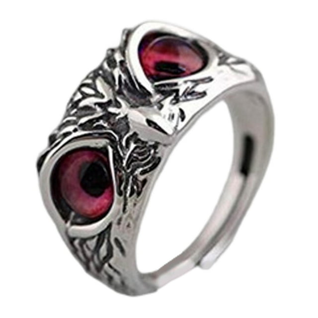 Anillo Retro de ojo de demonio Sunnimix Para Pareja Hombres mujeres