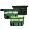 thumbnail image 4 of Speravity Riñonera de herramientas, correa ajustable de repuesto portátil, destornillador de electricista, bolsas de almacenamiento de pegamento, bolsa Herramientas eléctricas verde tipo 2, 4 of 6