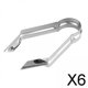 thumbnail image 1 of 6x Herramienta para eliminar manchas de frutas, descascarillado de tallos de verduras, portátil, fuerte, utensilio de cocina, buenos agarres, práctico 6 piezas, 1 of 10